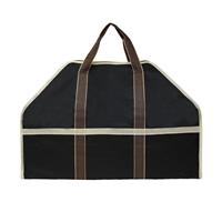  Large Heavy-Duty Firewood Carrier Bag with Reinforced Trim